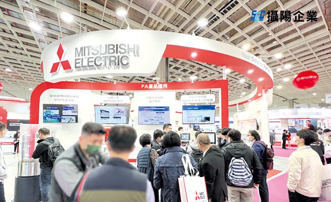 2021年半导体展摄阳企业摊位。图／摄阳提供