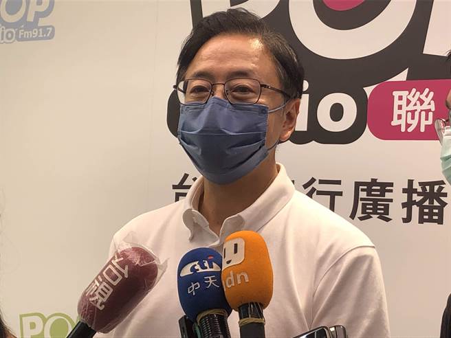 国民党桃园市长参选人张善政9日接受媒体联访。（张芷瑜摄）