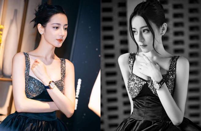 迪丽热巴出席活动美貌惊人。(图／取自嘉行迪丽热巴工作室微博)