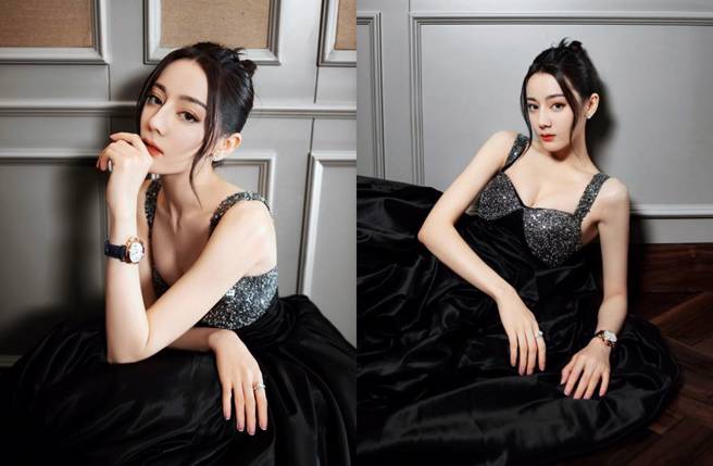 迪丽热巴身材相当火辣。(图／取自嘉行迪丽热巴工作室微博)
