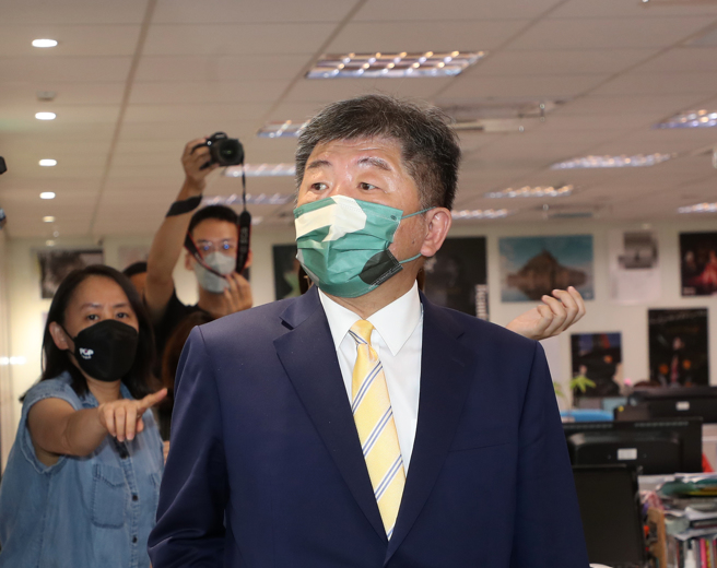 民进党台北市长候选人陈时中。（资料照/刘宗龙摄）