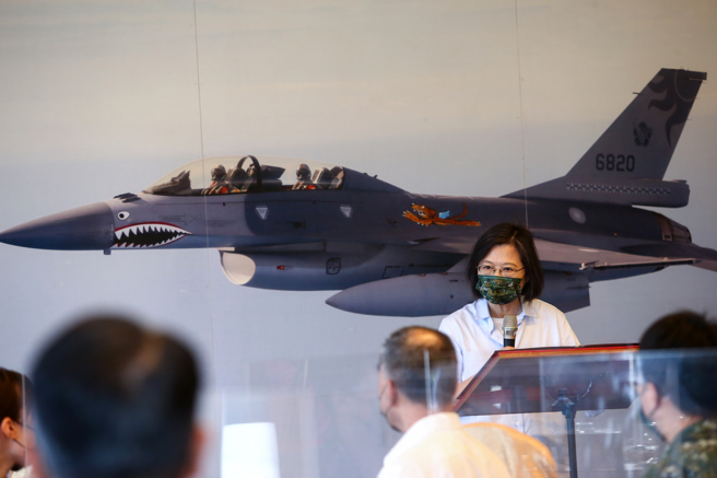 蔡英文总统。（资料照,邓博仁摄）