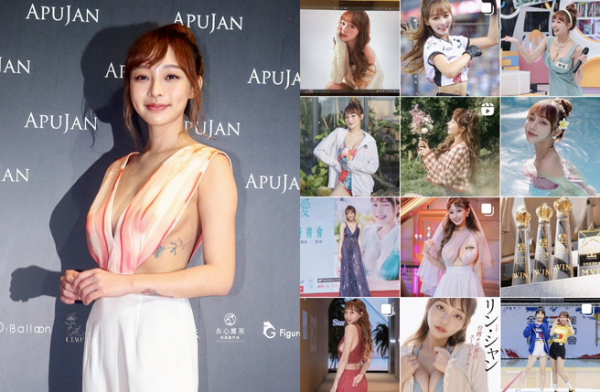 林襄IG有不少火辣照片。（图／中时资料照片；翻摄自95_mizuki IG）