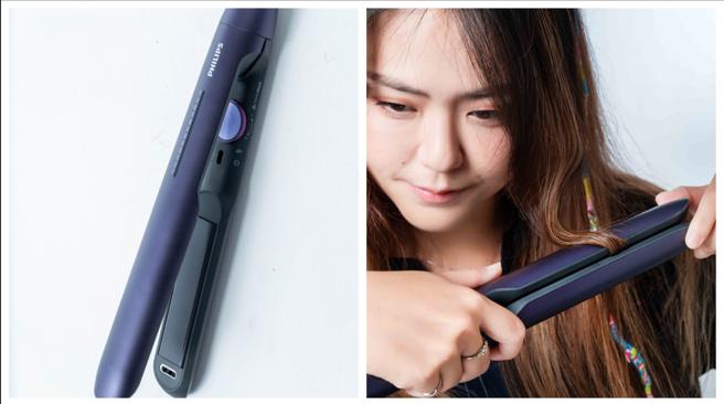 造型师教学 飞利浦美髮造型器轻髮搞定最夯人鱼卷（石智中 摄）