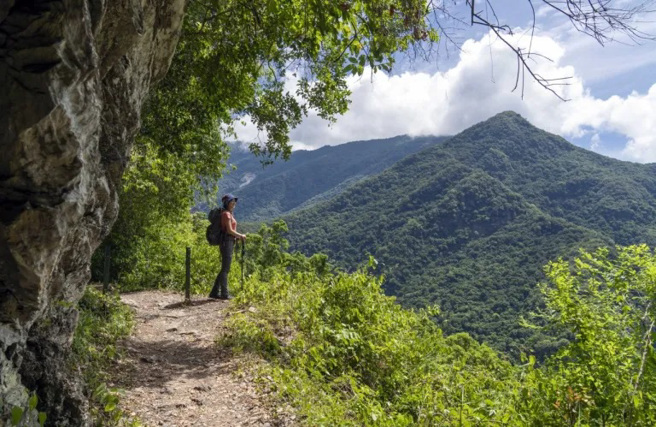 台30线行车终点为瓦拉米步道的登山口。（图/ 行遍天下）