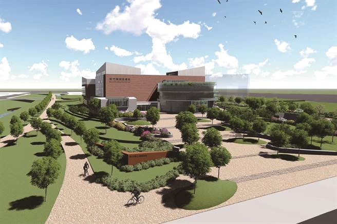 新竹县总图书馆规画设计兼顾智慧、创新、绿能等元素，荣获国家卓越建设奖。（新竹县政府提供／罗浚滨新竹传真）