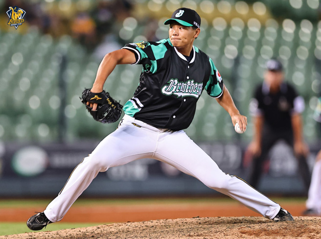 中信兄弟左投王奕凯。（资料照，中信兄弟提供）