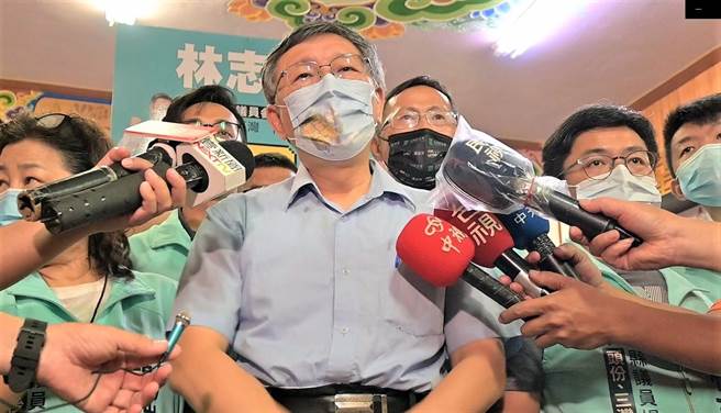 柯文哲稱義和團說法是媒體穿鑿附會。（李京昇攝）