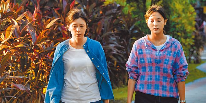 《瀑布》、《我们与恶的距离》等优质戏剧作品上演，让思觉失调症的讨论浮上台面。图为艺人贾静雯与王净所演出的《瀑布》剧照。（本地风光提供）