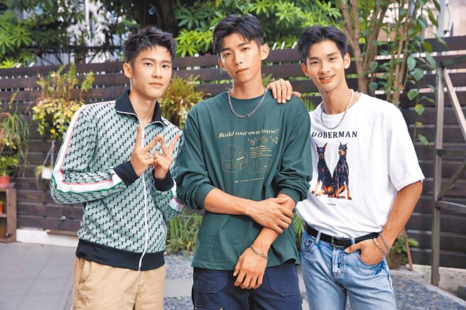 《全明星运动会4》红队「三巨头」张家陞（左起）、于成炘、夏浦洋。（罗永铭摄）