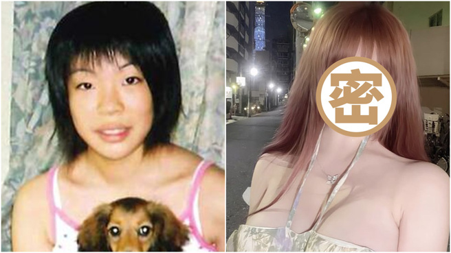 日網紅砸大錢整形，整形後的長相引起熱議。(圖/ 日網、Vanilla IG)