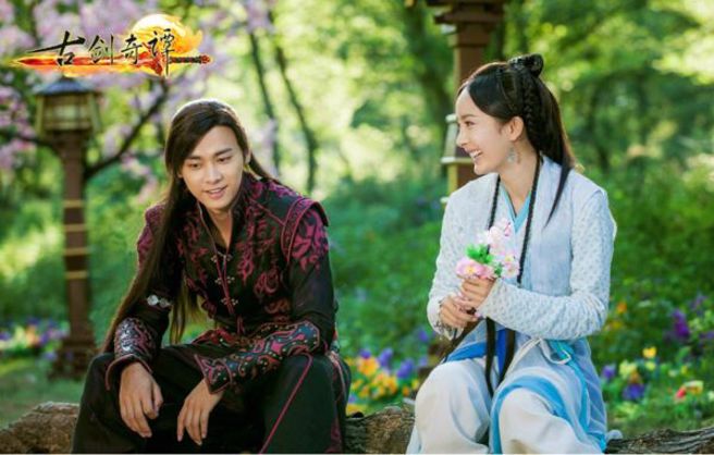 杨幂当年与李易峰合作《古剑奇谭》传出出轨丑闻。（图／微博）