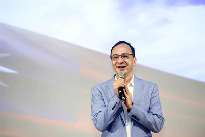 国民党主席朱立伦。（邓博仁摄）