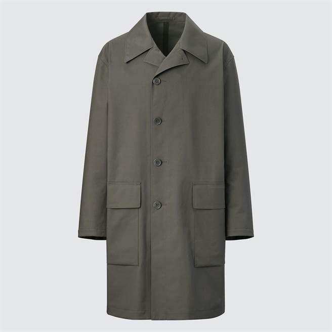 U BLOCKTECH防风雨大衣，4990元。（UNIQLO提供）