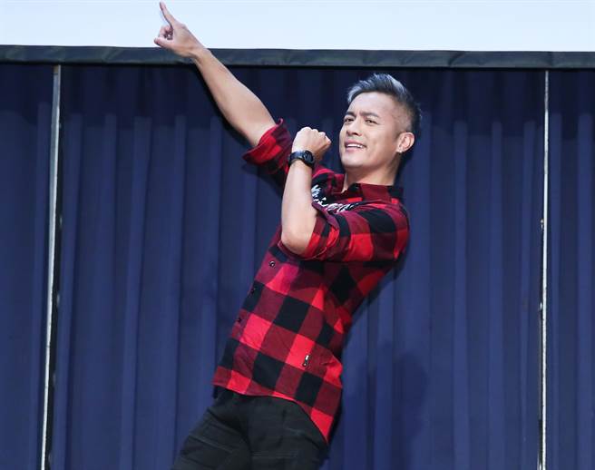 范逸臣許願能當和小孩成為好友的爸爸。（陳俊吉攝）