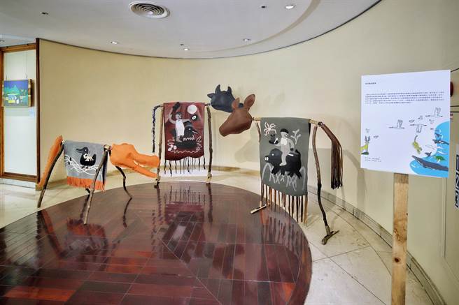 本次展览集结11位艺术创作者，透过平面插画和立体作品探讨环保议题。（知本老爷酒店提供）