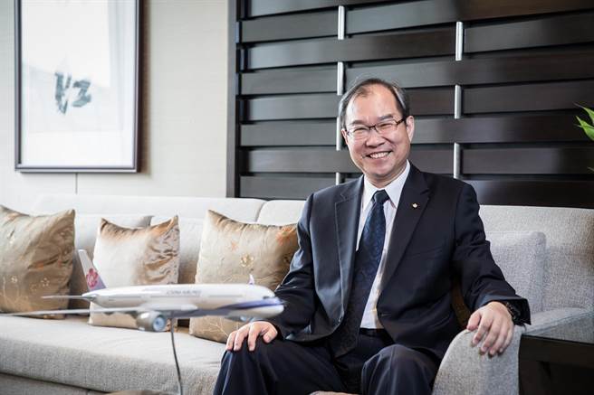 华航总经理高星潢 。（资料照）