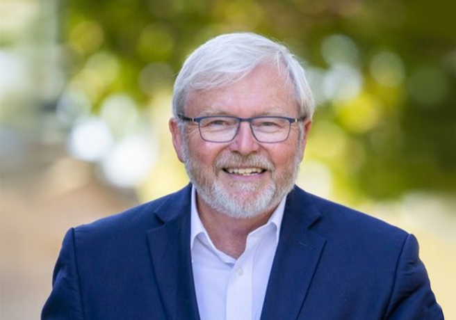 陆克文新着《可避免的战争》揭开中美两强军事行动的神秘面纱，更为两国该如何管理其战略竞争和避免灾难性战争，提供详尽的和平指南。(图/远见杂志提供)