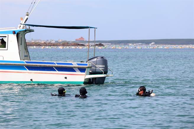 澎湖海域水下文化资产丰富多元化，歷经明、清及日治时代，具体目标物有71处，其中4艘沉船遗址具重要歷史。（张茂雄摄）