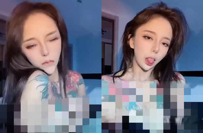 戚佳麗被前男友爆私密影片。（圖／翻攝自微博）