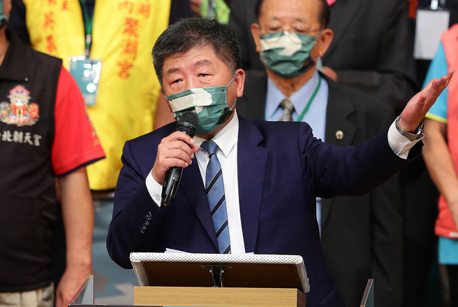 陈时中回应捐BNT事件的态度一如既往，被大酸有如「原音重现」。（资料照／季志翔摄）