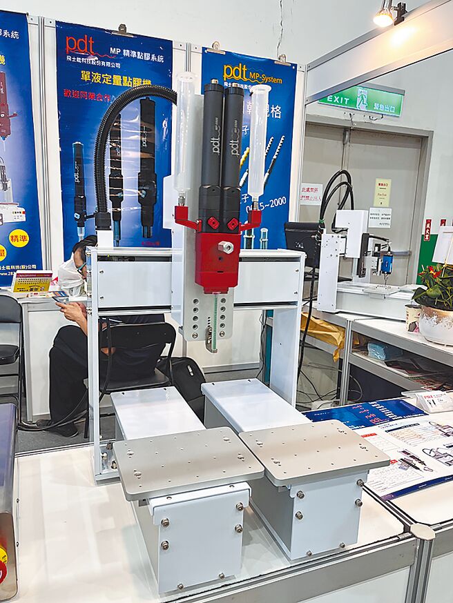 飞士能在今年台北自动化展期间展出主力产品。图／陈逸格