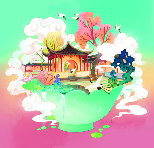 宋人碗里的春天。(图/读者杂志提供)