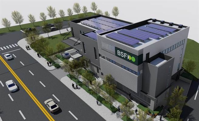 綠色農業循環經濟中心模擬外觀。（新北果菜市場提供／李奇叡新北傳真）