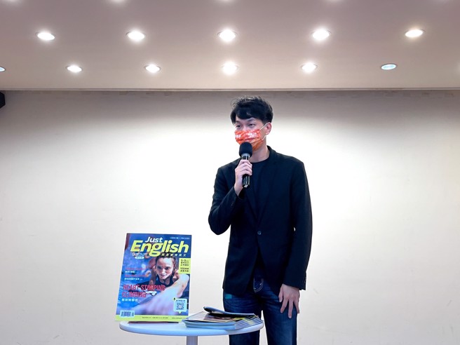 陈宥丞参选人。(照片/臺北市保罗教育文教基金会提供)