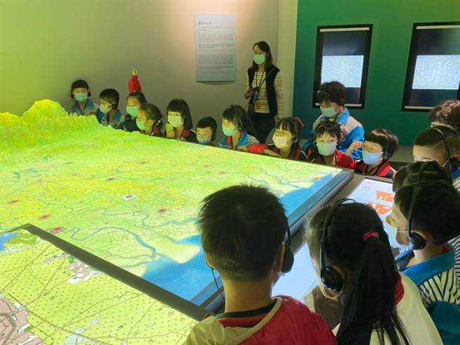 目前的嘉义文史展厅以当代博物馆沉浸式体验的概念设计。（故宫南院提供∕吕妍庭嘉义传真）