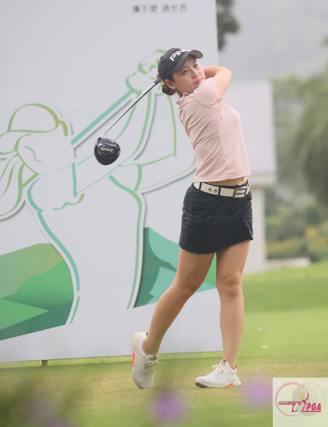 TLPGA新人林怡潓表现稳健，拿下个人首场职业冠军。(TLPGA提供)