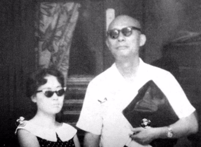 图为民国49年雷震被警总跟监拍摄的照片。（许村旭翻摄）