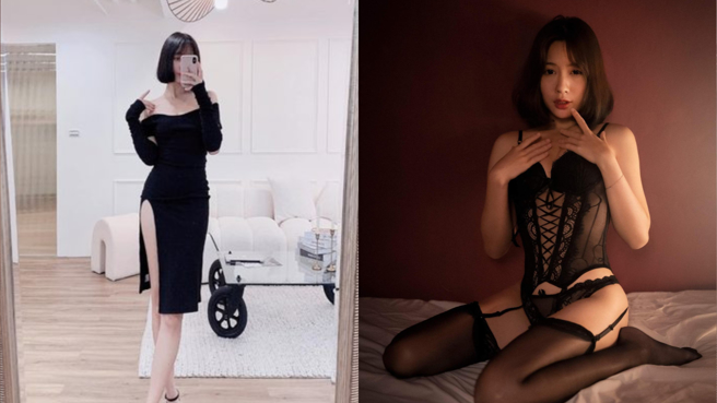 刘芳岑略带暗黑的风格，也深受网友喜爱。(图/刘芳岑 IG)