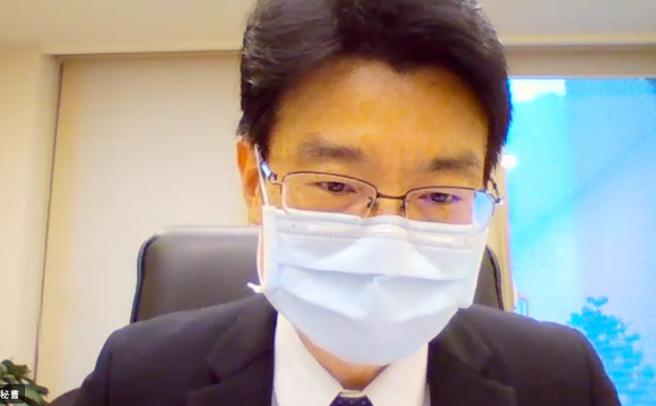 （金管会银行局主秘侯立洋。图／截自视讯画面）