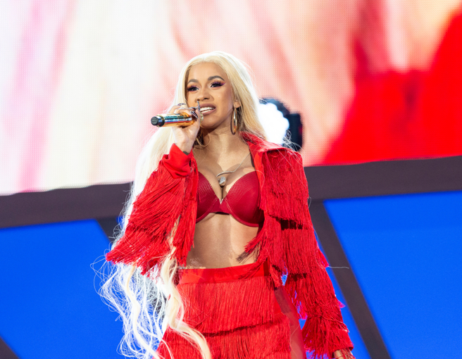 图为美国饶舌歌手Cardi B。（图／shutterstock）