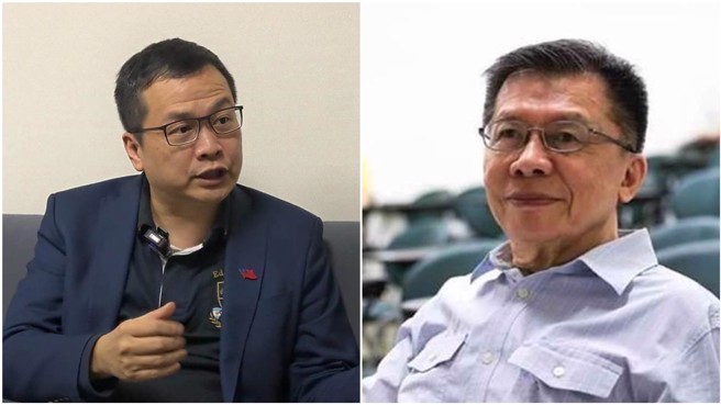 罗智强(左)表示，如果他当总统，将力邀沈富雄(右)担任「疫苗透明小组召集人」，为台湾人民讨真相。（取自中时资料照及沈富雄脸书）