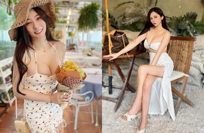 徐恩外貌甜美，身材火辣。（图／徐恩Instagram）