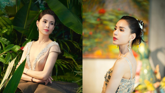 李若彤曾在1995年拍摄《神鵰侠侣》小龙女，美貌被誉为「最美小龙女」。(图/李若彤 IG)