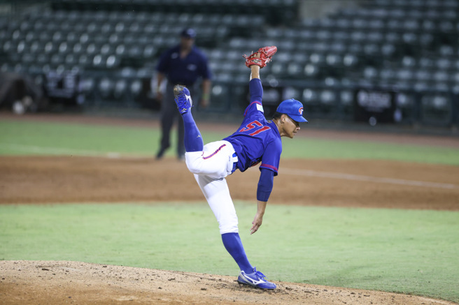 林盛恩先發主投5局表現精彩。（中華棒協提供）