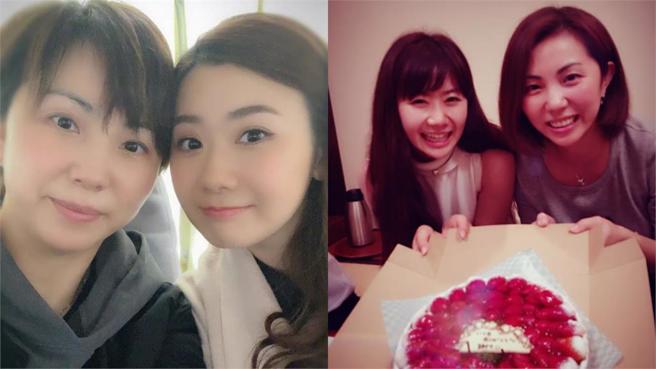 福原愛與湯媛媛情同姊妹。(圖/福原愛 微博)