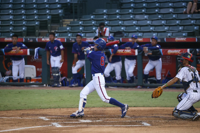 鄭俊瑋單場灌進5分打點。（中華棒協提供）