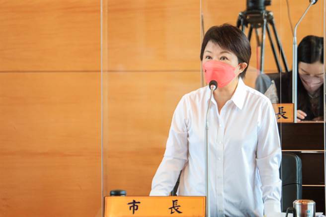 台中市长卢秀燕表示，台中市计程车单项补助已是所有项目中最高。（张亦惠摄）