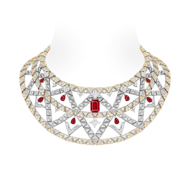 LV的DESTINY系列项炼，1亿6720万元。（LV提供）