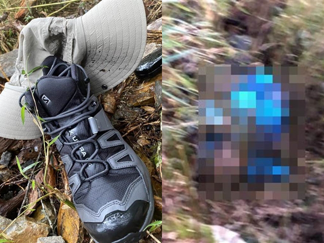 1名布农族协作廖启睿表示，他曾在当地桃山山屋遇到陈伯均一家4口，当时对方问他池有山路况，他则说气候因素，建议陈原路折返，但陈仍想继续爬。（翻摄照片）