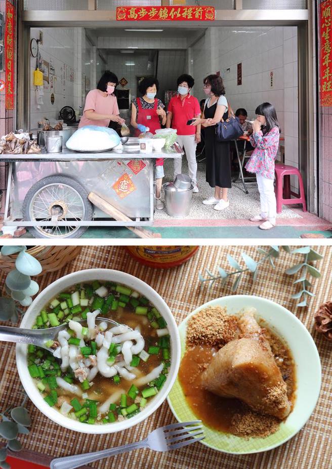 許多老前鎮人即使搬離鎮陽里，週末假日也要回來嚐一嚐「前鎮老店肉粽米苔目」的熟悉味道。(攝影/Carter)