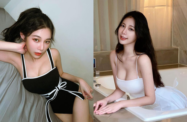 张香香身材傲人，时常会在社群平台分享自己的近况。（图／张香香facebook）