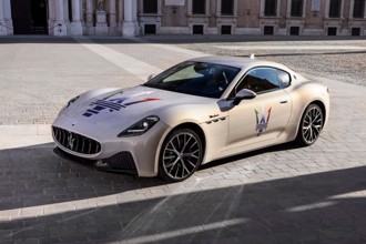 Maserati新世代GranTurismo發佈之前，搭載海王型引擎「無偽裝」偷跑上路招搖
