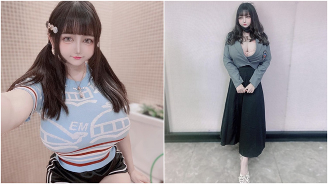 台日混血網紅松崎櫻葵有「真人洋娃娃」之稱。(圖/松崎櫻葵 IG)