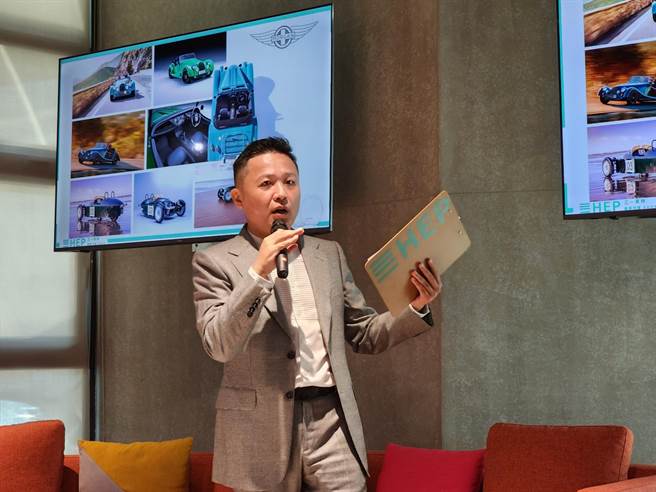 三一东林科技董事长陈睿谦。（黄琮渊摄）