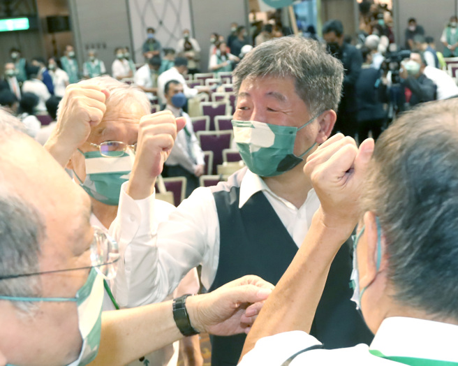 民进党台北市长参选人陈时中。（资料照,郑任南摄）